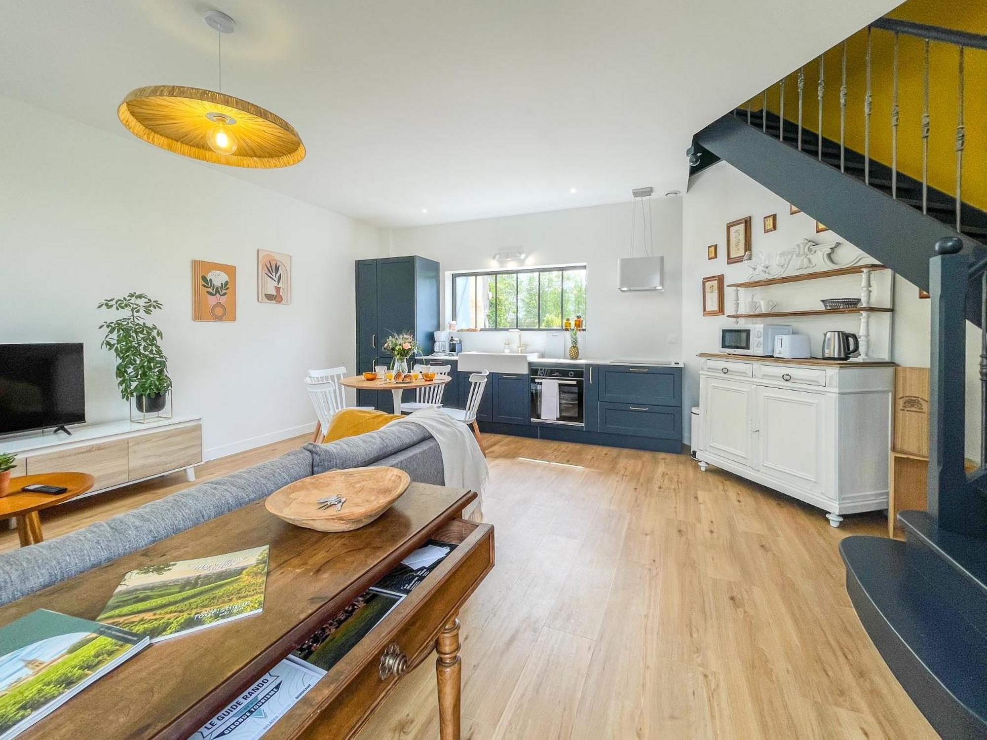Maison Cosy Avec Vue Sur Les Vignes. Libourne Dış mekan fotoğraf