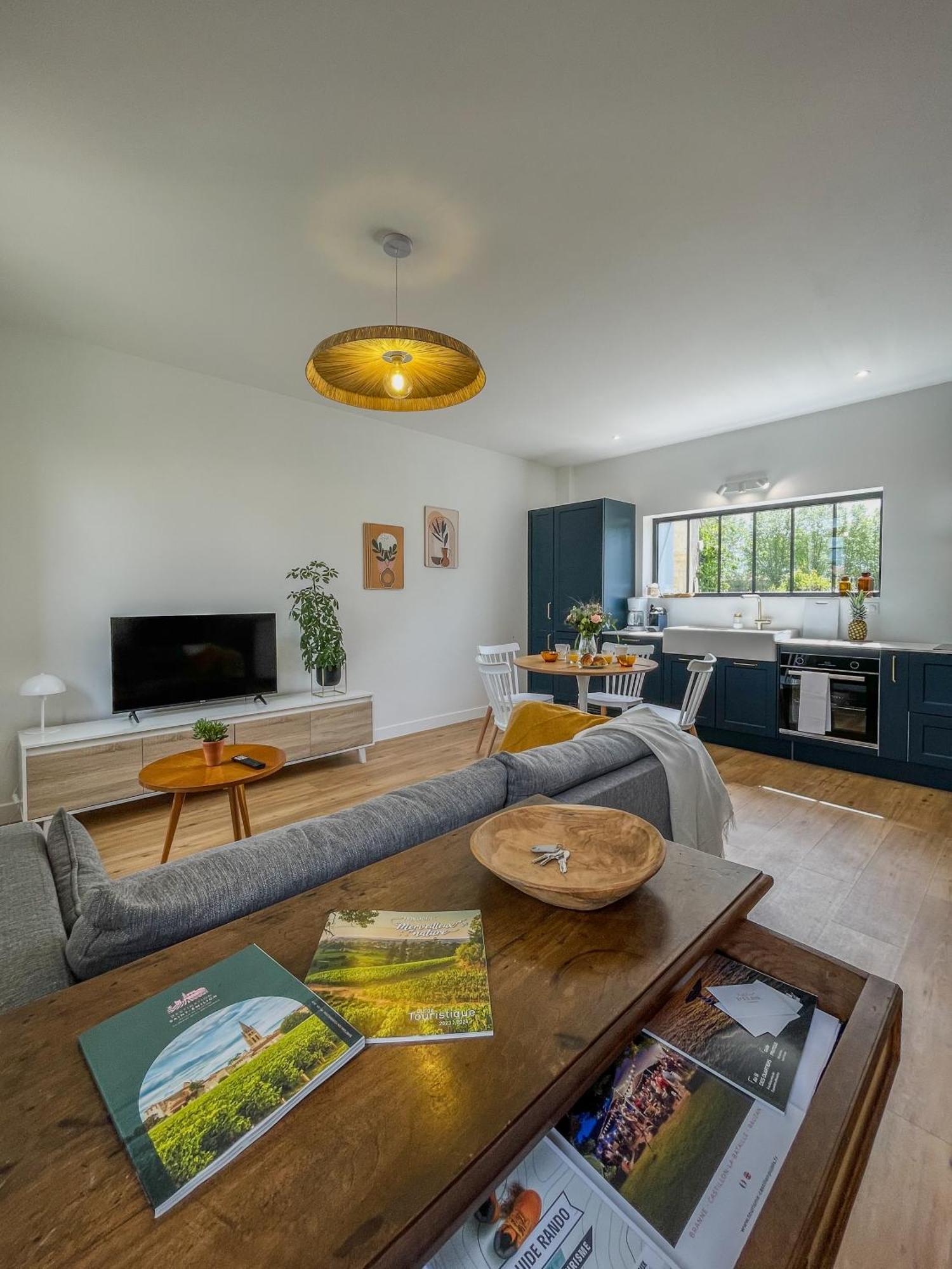 Maison Cosy Avec Vue Sur Les Vignes. Libourne Dış mekan fotoğraf